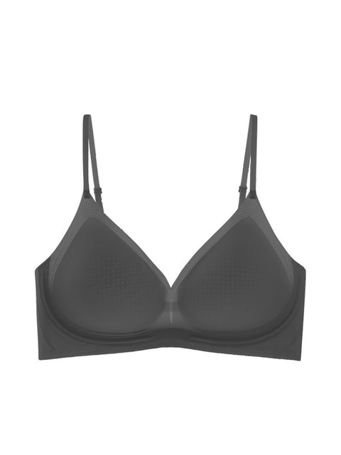 Sujetador push-up casual de color puro para mujer