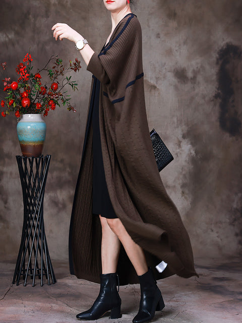 Autumn Women loose Long Sleeve Coat