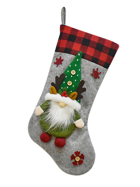 Children's Gift Bag Santa Claus Christmas Socks